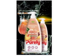 Средство для мытья посуды Purely Персик 1л Средство для мытья посуды Purely Персик 1л