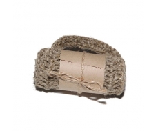 Скраб-мочалка. 42х44 см. Лён Скраб-мочалка. 42х44 см. Лён