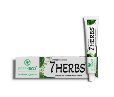 7HERBS. Китайская мазь 7 трав от кожных заболеваний 7HERBS. Китайская мазь 7 трав от кожных заболеваний