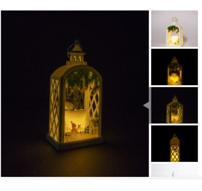 Светодиодный светильник 'Добрый фонарик модель Снеговик' Светодиодный светильник 'Добрый фонарик модель Снеговик'