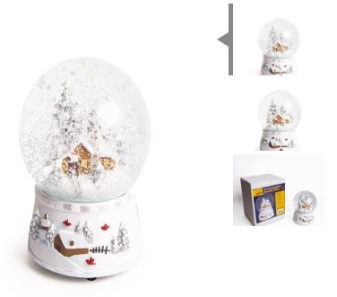 Декоративная фигура B52 'MAGIC BALL'снеж.шар с домом в лесу+мелодия,конфетти Декоративная фигура B52 'MAGIC BALL'снеж.шар с домом в лесу+мелодия,конфетти