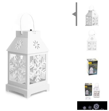 Светодиодный фонарик B52 'SNOWFLAKES'