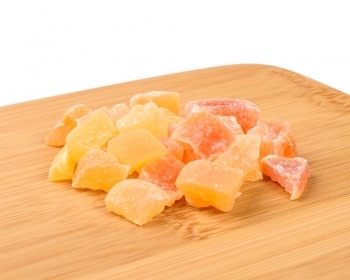 Папайя кубик 500 гр Папайя кубик 500 гр