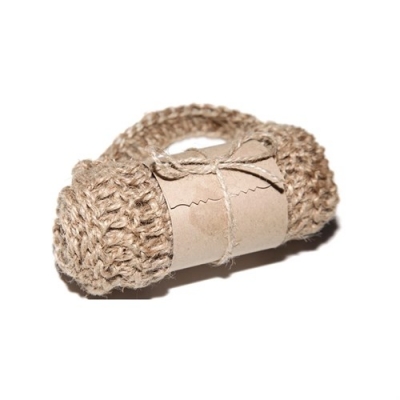 Скраб-мочалка. 42х44 см. Джут Скраб-мочалка. 42х44 см. Джут