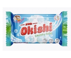 Мыло для стирки Okishi с отбеливающим эффектом