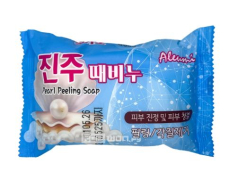 Пилинг-мыло с экстрактом жемчуга Pearl Aleumi, Корея, 150 г Пилинг-мыло с экстрактом жемчуга Pearl Aleumi, Корея, 150 г